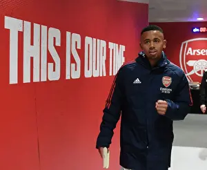 Arsenal's Gabriel Jesus Celebrates Victory Over Leeds United in the Premier League