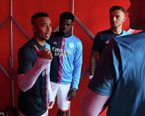 Arsenal's Gabriel Jesus Prepares for Leeds United Clash in Premier League (April 2023)