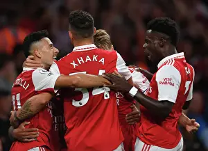 Arsenal's Gabriel Jesus Scores First Goal: Arsenal FC vs. Aston Villa, Premier League 2022-23
