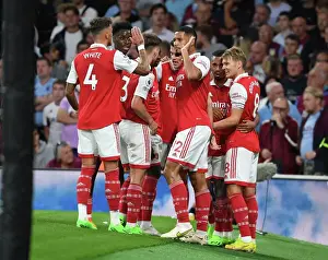 Arsenal's Gabriel Jesus Scores First Goal of the Season against Aston Villa