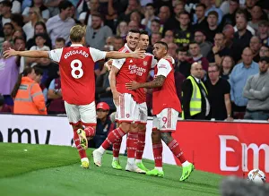 Arsenal's Gabriel Jesus Scores First Goal vs. Aston Villa in 2022-23 Premier League