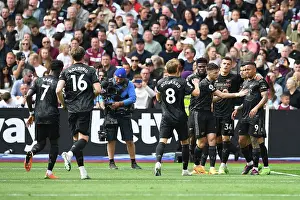 West Ham United V Arsenal 2022-23 Prints: Arsenal's Gabriel Jesus Scores First Goal: West Ham United vs Arsenal FC