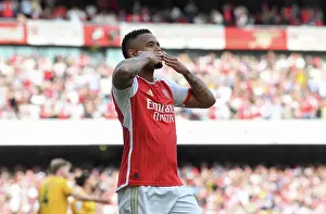 Arsenal's Gabriel Jesus Scores Fourth Goal in Thrilling Victory over Wolverhampton Wanderers (2022-23)