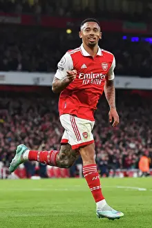 Arsenal's Gabriel Jesus Scores Third Goal in Thrilling Arsenal vs. Chelsea Clash (2022-23)