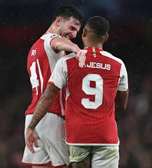 Arsenal's Gabriel Jesus Scores Third Goal vs. PSV Eindhoven in 2023-24 Champions League