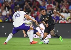 Orlando City SC V Arsenal 2022-23 Prints: Arsenal's Gabriel Jesus Shines in Pre-Season Victory over Orlando City SC (2022-23)