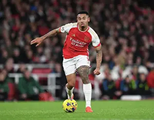 Arsenal V West Ham United 2023-24 Prints: Arsenal's Gabriel Jesus Shines in Premier League Clash Against West Ham United (2023-24)