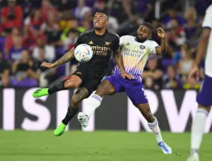 Orlando City SC V Arsenal 2022-23 Prints: Arsenal's Gabriel Jesus Training with Orlando City SC during Pre-Season Friendly (2022-23)