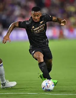Arsenal's Gabriel Jesus Trains with Orlando City SC During 2022-23 Pre-Season Friendly