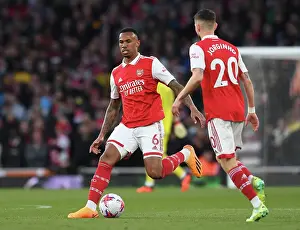 Arsenal's Gabriel Magalhaes Faces Off Against Chelsea in Premier League Showdown (2022-23)