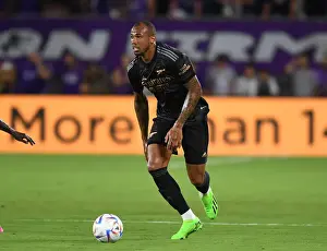 Arsenal's Gabriel Magalhaes in Pre-Season Action Against Orlando City SC
