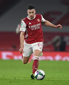 Arsenal's Gabriel Magalhaes Shines in Empty Emirates Stadium: Carabao Cup Quarterfinal vs Manchester City