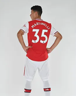 Arsenal's Gabriel Martinelli at 2019-2020 Photocall