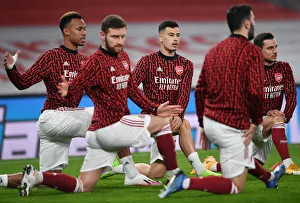Arsenal's Gabriel Martinelli: Pre-Match Routine Before Carabao Cup Showdown with Manchester City (Behind Closed Doors)