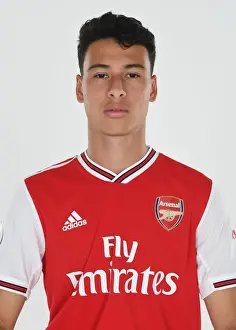 Arsenal's Gabriel Martinelli Poses at 2019-2020 Pre-Season Photocall