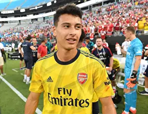 Arsenal's Gabriel Martinelli Post-Match at 2019 International Champions Cup in Charlotte