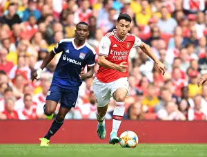 Arsenal's Gabriel Martinelli Shines in Emirates Cup Clash Against Olympique Lyonnais