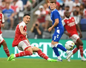 Arsenal V Everton - Pre Season 2022-23 Prints: Arsenal's Gabriel Martinelli Shines in Pre-Season Friendly Against Everton