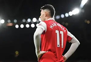 Arsenal V Newcastle United 2022-23 Prints: Arsenal's Gabriel Martinelli Shines in Premier League Clash Against Newcastle United (January 2023)