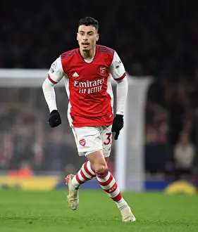 Arsenal V West Ham United 2021-22 Prints: Arsenal's Gabriel Martinelli Shines in Premier League Clash Against West Ham United