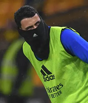 Arsenal's Gabriel Martinelli Warms Up Ahead of Wolverhampton Wanderers Clash (Premier League 2020-21)