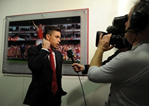 Arsenal's Gabriel Prepared for Arsenal vs. Watford Clash (April 2016)