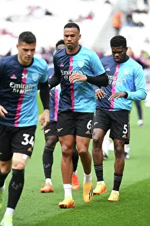 Arsenal's Gabriel Prepares for West Ham Clash in Premier League Showdown (2022-23)