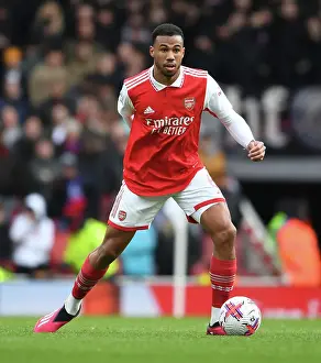 Arsenal V Crystal Palace 2022-23 Prints: Arsenal's Gabriel Ready for Premier League Battle Against Crystal Palace