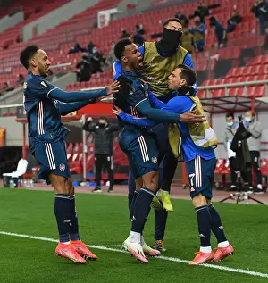 Arsenal's Gabriel Scores in Europa League Win Over Olympiacos Amidst Empty Stands