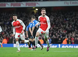 Arsenal's Gabriel Scores Thriller against Bournemouth (2015-16)