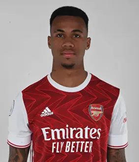 Arsenal's Gabriel at Training: 2020-21 First Team Photoshoot