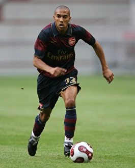 Arsenal's Gael Clichy in Action: Arsenal 2-1 Lazio, Amsterdam Tournament