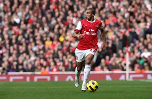 Arsenal's Gael Clichy Scores the Winning Goal: Arsenal 1:0 West Ham United, Barclays Premier League
