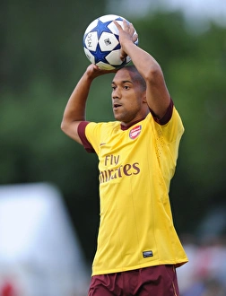 Arsenal's Gael Clichy Shines in 4-0 Win Over SC Neusiedl, Austria 2010