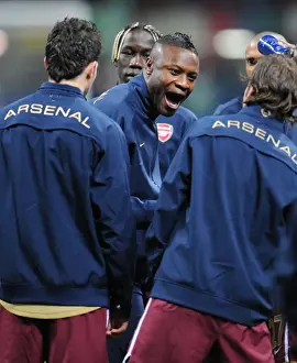 Arsenal's Gallas Rallies Team Before Crushing AC Milan in Champions League