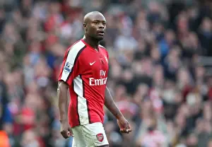 Arsenal V Manchester United 2008-09 Prints: Arsenal's Gallas Secures 2-1 Victory Over Manchester United (8/11/08)