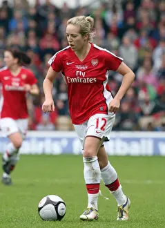 Arsenal Ladies V Sunderland WFC Prints: Arsenal's Gemma Davison Celebrates FA Cup Victory Over Sunderland WFC