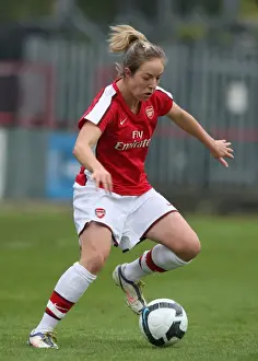 Arsenal's Gemma Davison Scores in 2:0 Victory Over Sparta Prague in UEFA Cup