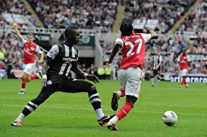 Arsenal's Gervinho Red-Carded in Intense Newcastle United Clash (2011-12 Premier League)