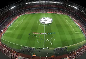 Arsenal V Barcelona 2010-11 Prints: Arsenal's Glorious 2-1 Victory over Barcelona in the UEFA Champions League at Emirates Stadium (2010-11)