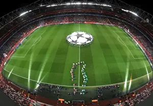 Arsenal V Barcelona 2010-11 Prints: Arsenal's Glorious 2-1 Victory over Barcelona in the UEFA Champions League at Emirates Stadium (2010-11)