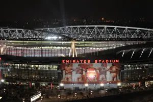 Arsenal V Barcelona 2010-11 Prints: Arsenal's Glorious 2-1 Victory over Barcelona in the UEFA Champions League at Emirates Stadium