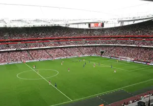 Arsenal V Real Madrid Prints: Arsenal's Glory: A 1:0 Victory Over Real Madrid at the Emirates Stadium (2008)