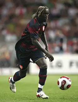 Ajax V Arsenal 2007-8 Prints: Arsenal's Glory: Bacary Sagna's Winning Goal Against Ajax at ArenA