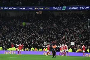 Arsenal's Glory: Celebrating a Premier League Victory over Tottenham Hotspur in London