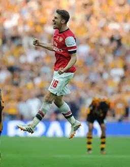 Arsenal V Hull City - FA Cup Final 2014 Prints: Arsenal's Glory: FA Cup Victory Celebration vs Hull City (2014)