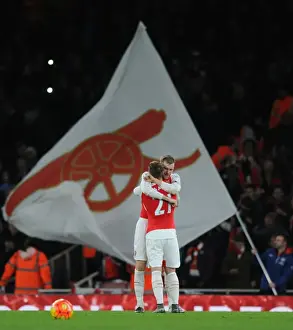 Arsenal V Manchester City 2015-16 Prints: Arsenal's Glory