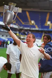Arsenal's Glory: Ray Parlour Celebrates League Victory at White Hart Lane, 2004