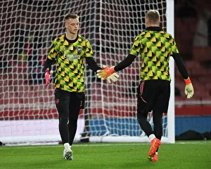 Arsenal's Goalkeepers Prepare for Carabao Cup Clash Against Brighton & Hove Albion