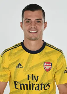 Arsenal's Granit Xhaka at 2019-2020 Pre-Season Training